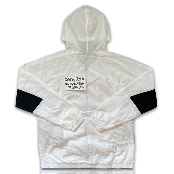 NIKE SPORTSWEAR HERITAGE WINDRUNNER SIGNATURE MENS HOODED JACKET SIZE SMALL WIND - Picture 2 of 7